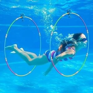 Swimming Rings Pool Toys Diving Practice Kids Adults
